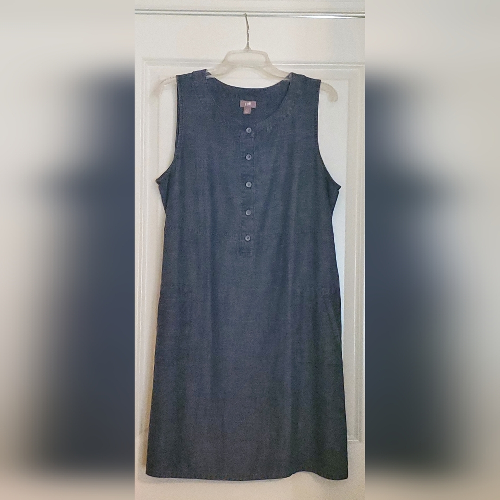 J. Jill Button Down Tencil Dress